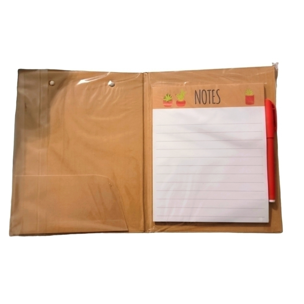 Clipboard set with note pad Bloom where you are planted. Plant graphic New! - Picture 2 of 7